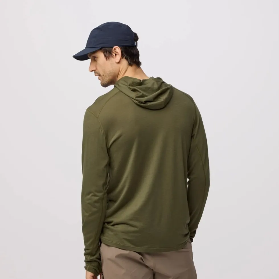 Fjällräven Abisko Wool Hoodie Heren - dark navy