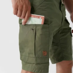 Broeken & Rokken < Fjällräven Barents Pro Shorts Heren - dark grey/dark grey