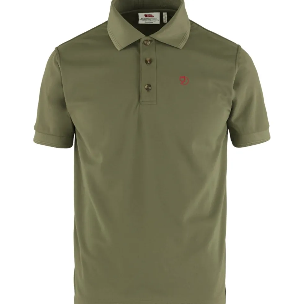 Fjällräven Crowley Piqué Shirt Heren - light olive