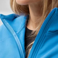 Fjällräven Expedition Fleece Hoodie Dames - UN blue