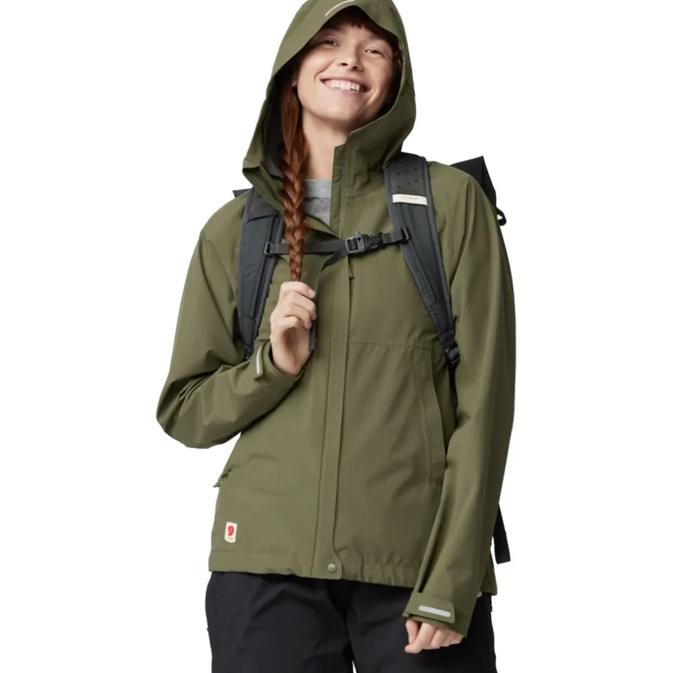 Fjällräven HC Hydratic Trail Jas Dames - mustard yellow