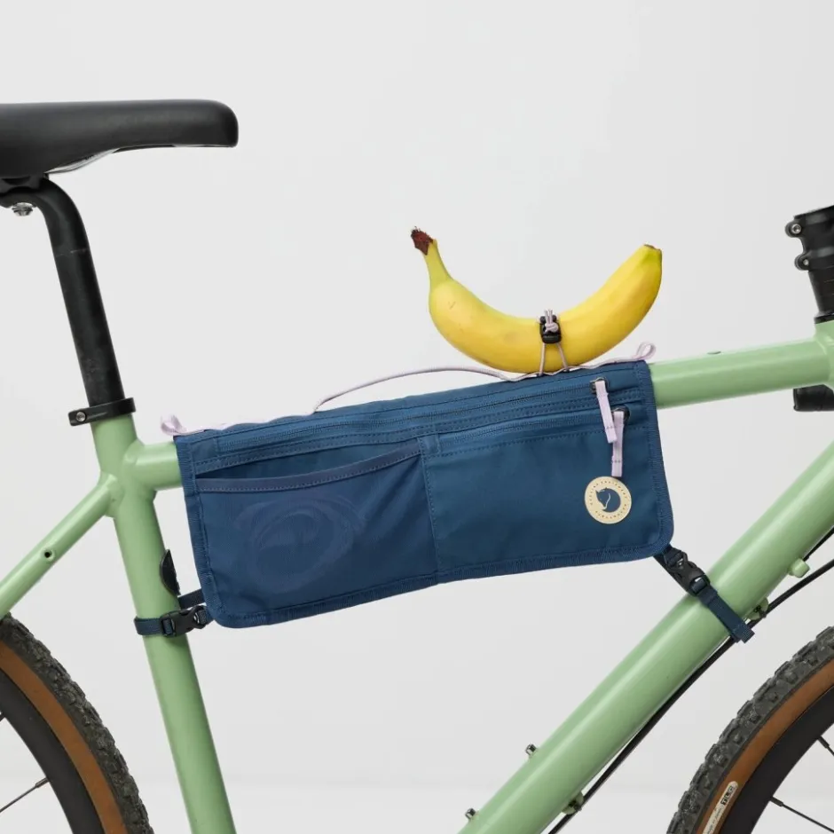 Frametassen < Fjällräven Hoja Fietsframe opvouwbare tas - royal blue