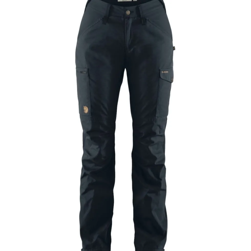 Fjällräven Kaipak Curved Broek Dames - dark navy