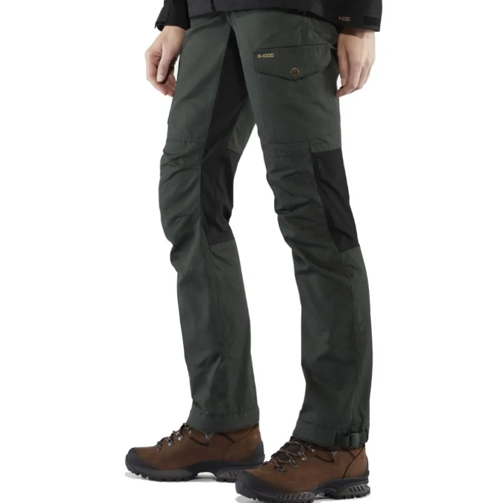 Fjällräven Kaipak Curved Broek Dames - dark navy