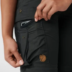Fjällräven Karla Pro Zip-Off Broek Dames - dark navy