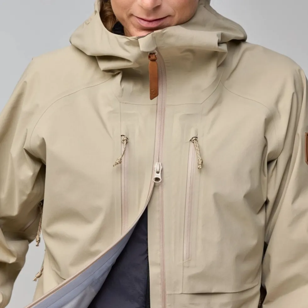 Fjällräven Keb GORE-TEX Jas Dames - fossil