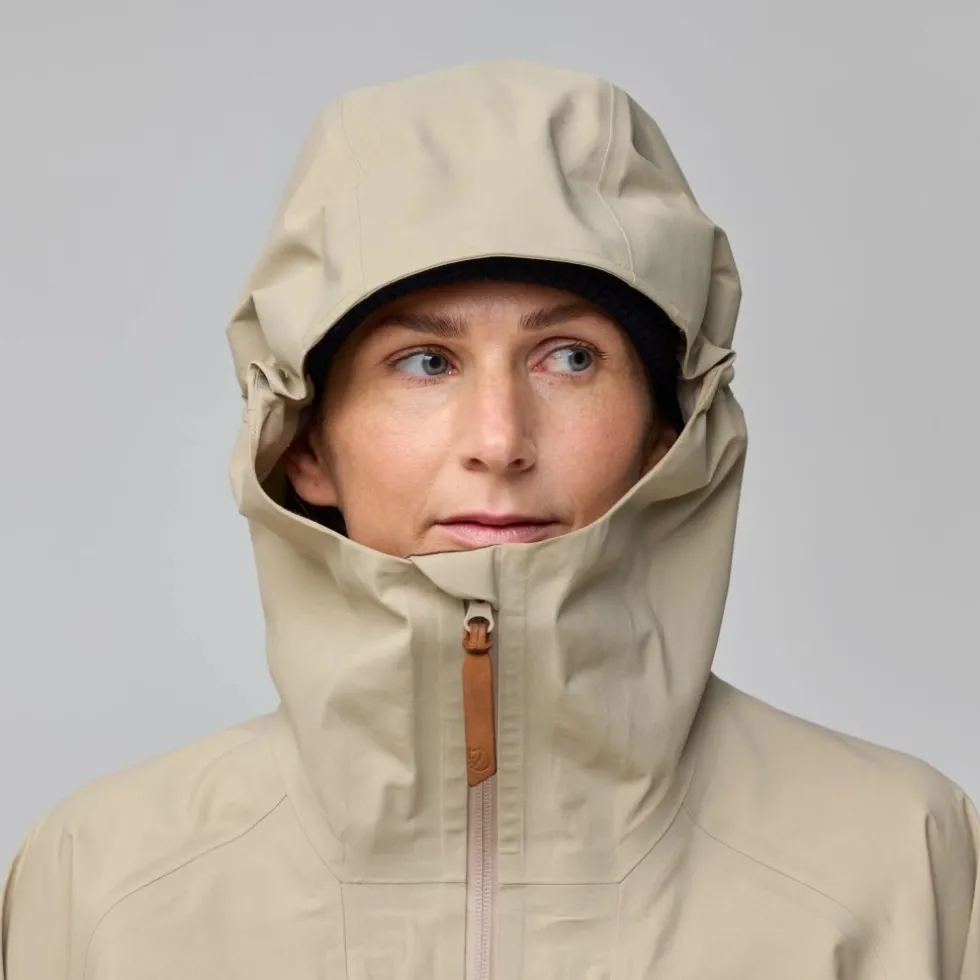 Fjällräven Keb GORE-TEX Jas Dames - fossil