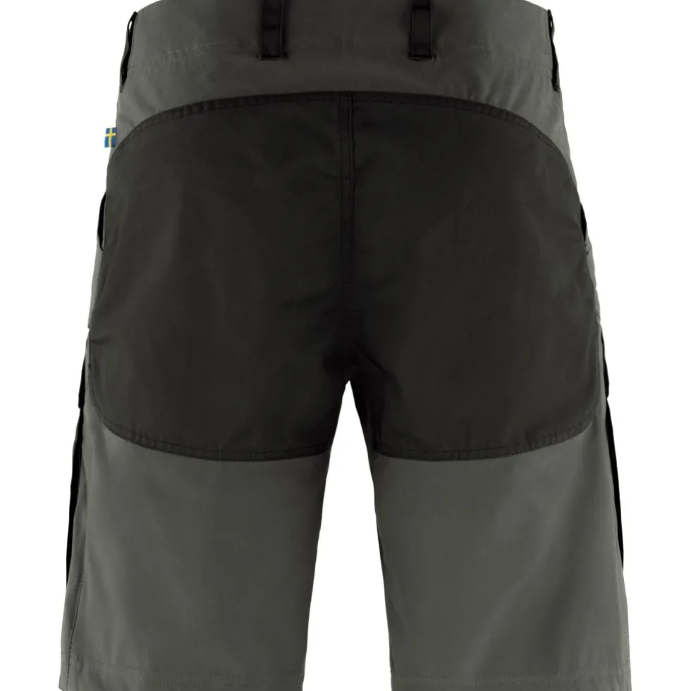 Fjällräven Keb Korte Broek Heren - black/stone grey