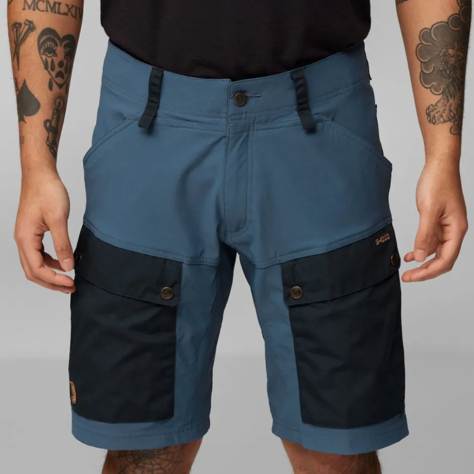 Broeken & Rokken < Fjällräven Keb Korte Broek Heren - zwart-zwart