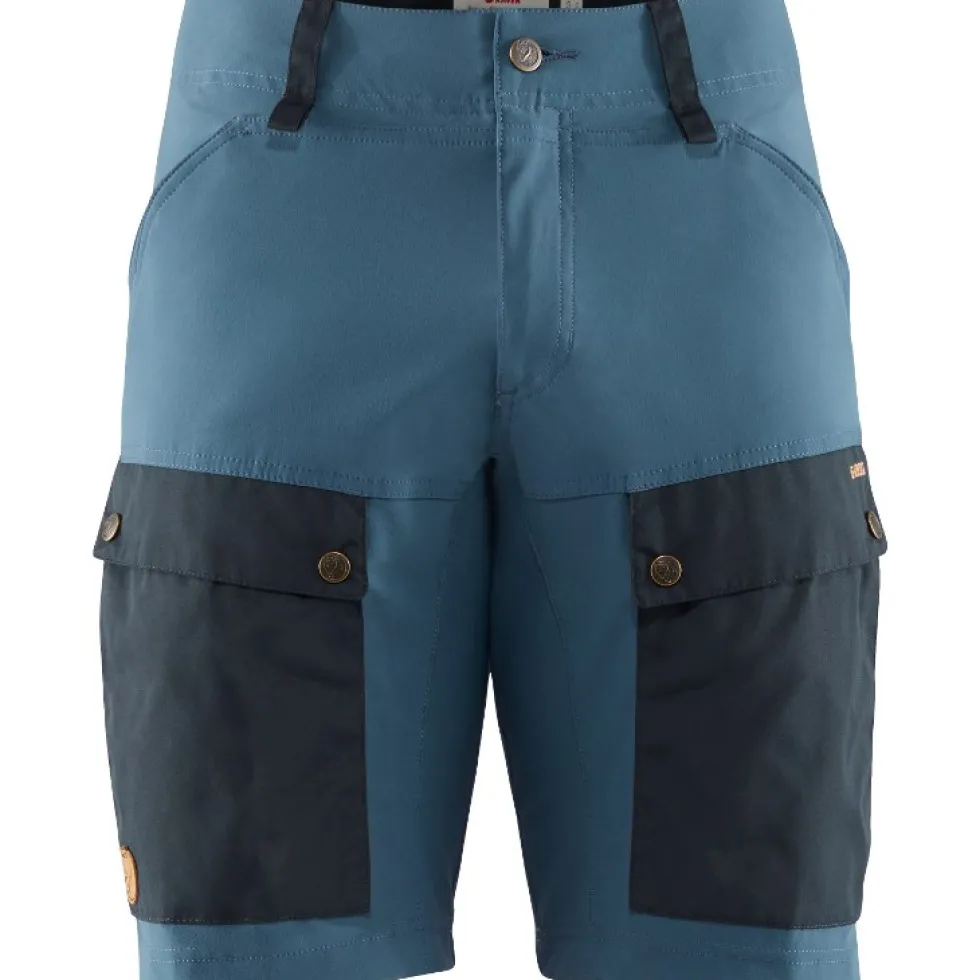 Fjällräven Keb Korte Broek Heren - dark navy/uncle blue