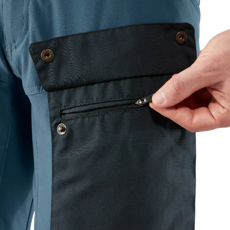 Fjällräven Keb Korte Broek Heren - dark navy/uncle blue