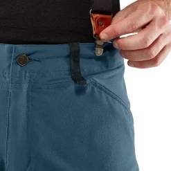 Fjällräven Keb Korte Broek Heren - dark navy/uncle blue