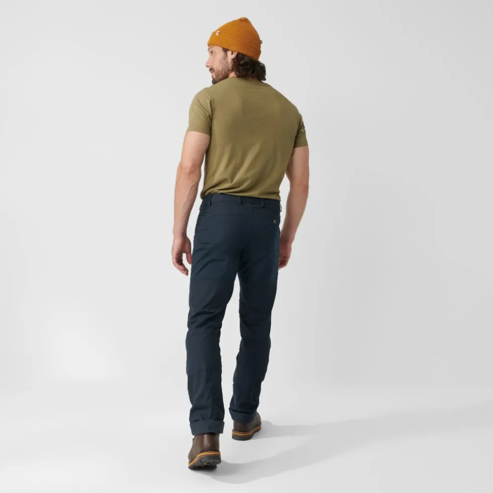 Fjällräven Nils Broek Heren - dark navy