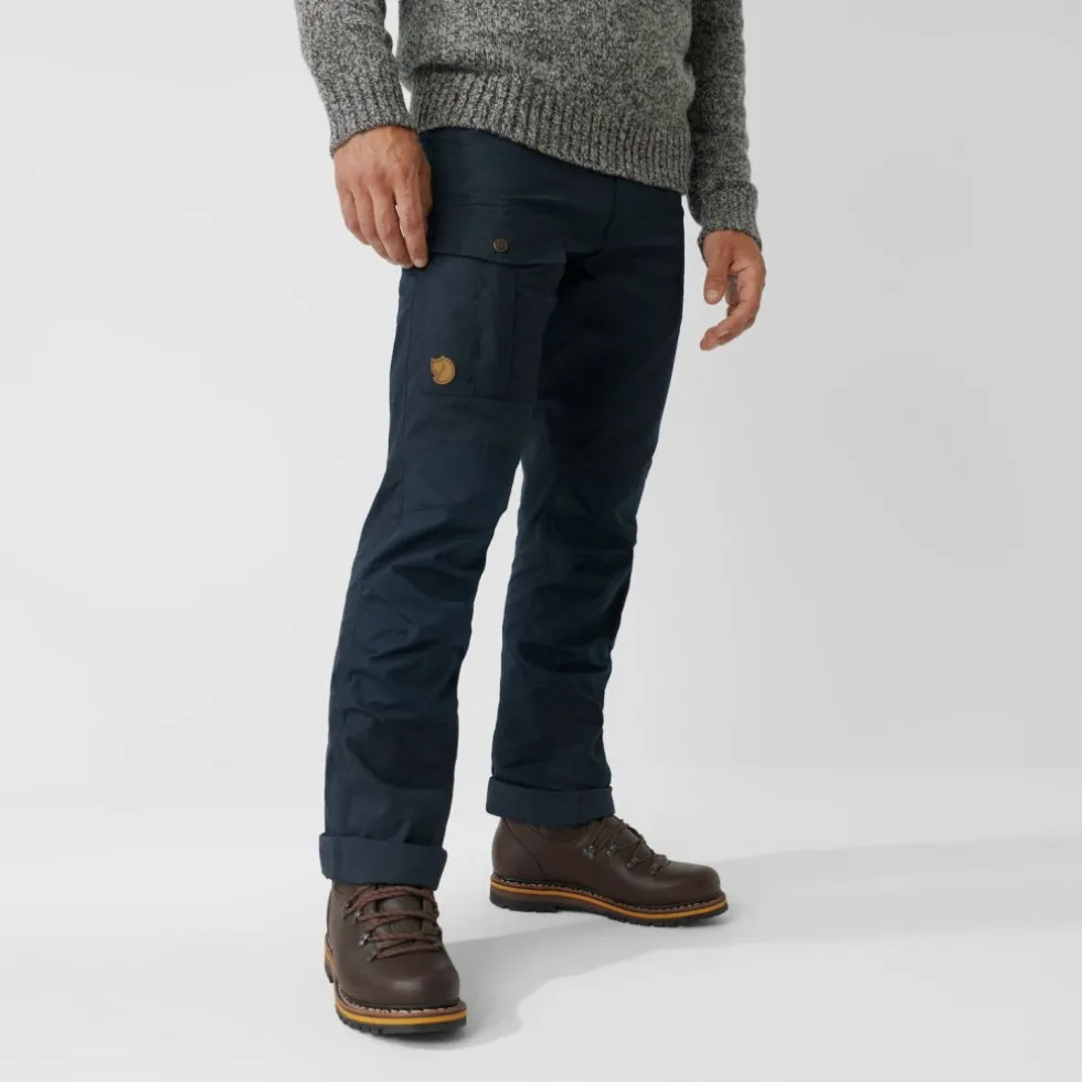 Fjällräven Nils Broek Heren - dark navy