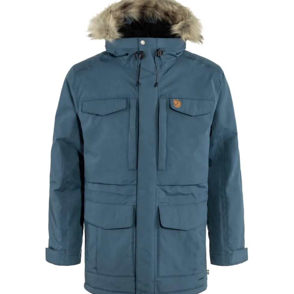 Fjällräven Nuuk Polar Parka Heren - mountain blue