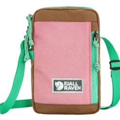 Fjällräven Vardag Pocket Schoudertas - Klein - poppy pink-khaki dust