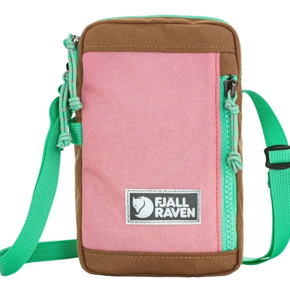 Fjällräven Vardag Pocket Schoudertas - Klein - poppy pink-khaki dust