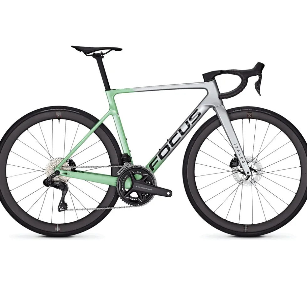 FOCUS IZALCO MAX 9.7 - Ultegra Di2 - Carbon racefiets - 2026 - nepalsilver / mintgrey