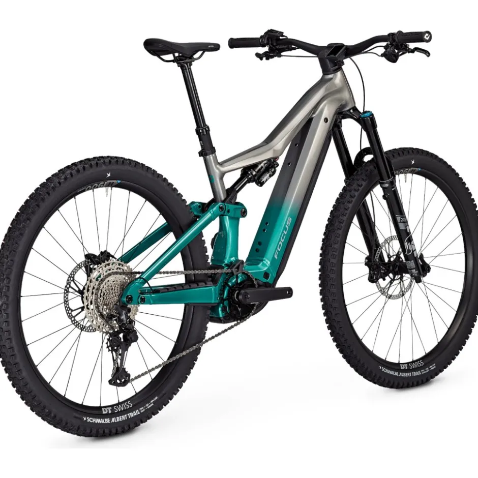 Elektrische Fietsen|Elektrische Endurofietsen < Focus JA² 6.9 - 29" E-ountainbike - 2024 - Steelgrey / Eeraldgreen