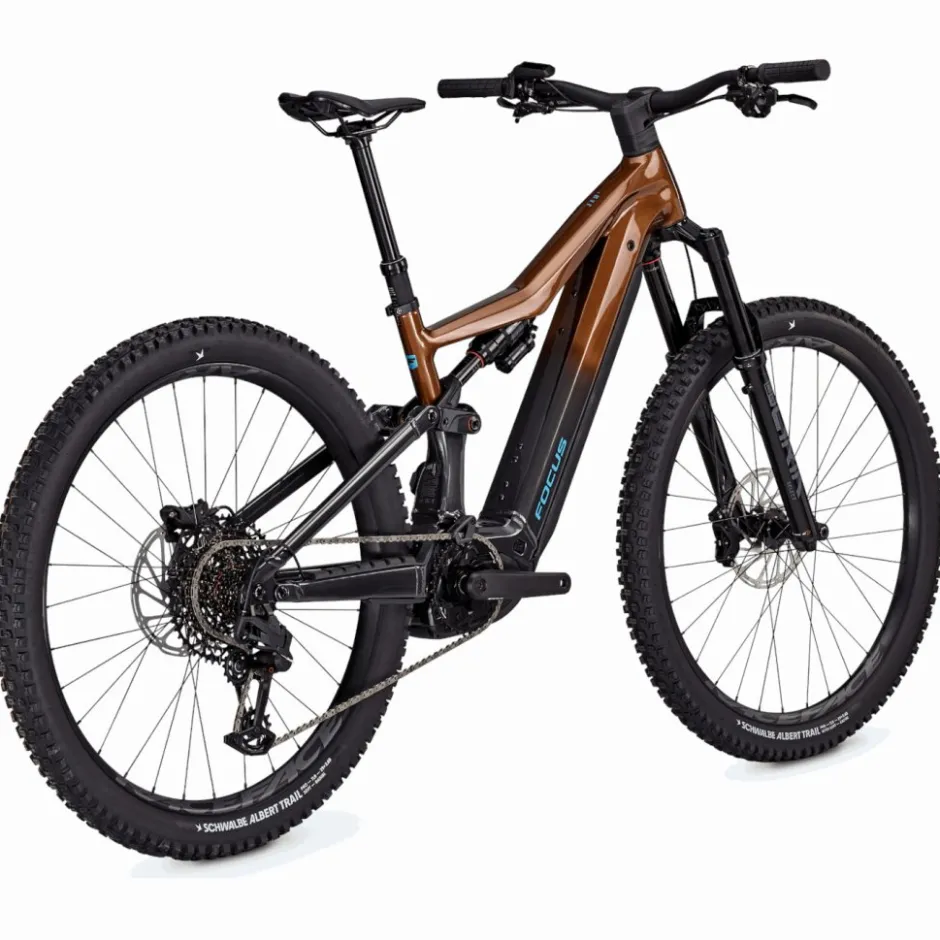 Elektrische Fietsen|Elektrische Endurofietsen < Focus JAM² 6.8 - E-Mountainbike 800Wh - 2025 - Goldbrown / Diamondblack
