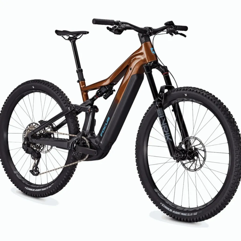 Elektrische Fietsen|Elektrische Endurofietsen < Focus JAM² 6.8 - E-Mountainbike 800Wh - 2025 - Goldbrown / Diamondblack