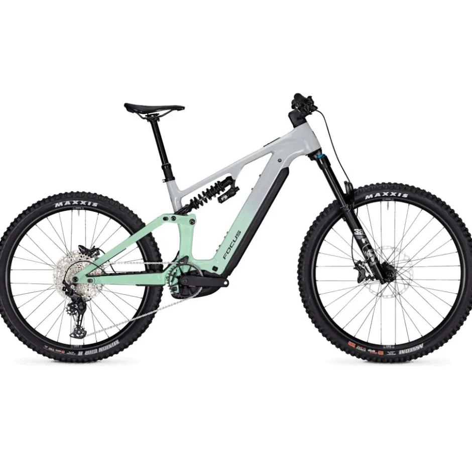 Elektrische Fietsen|Elektrische Endurofietsen < Focus AM² 6.8 - 800Wh 29"/27.5" E-MTB - 2025 - Lightgrey / Macha