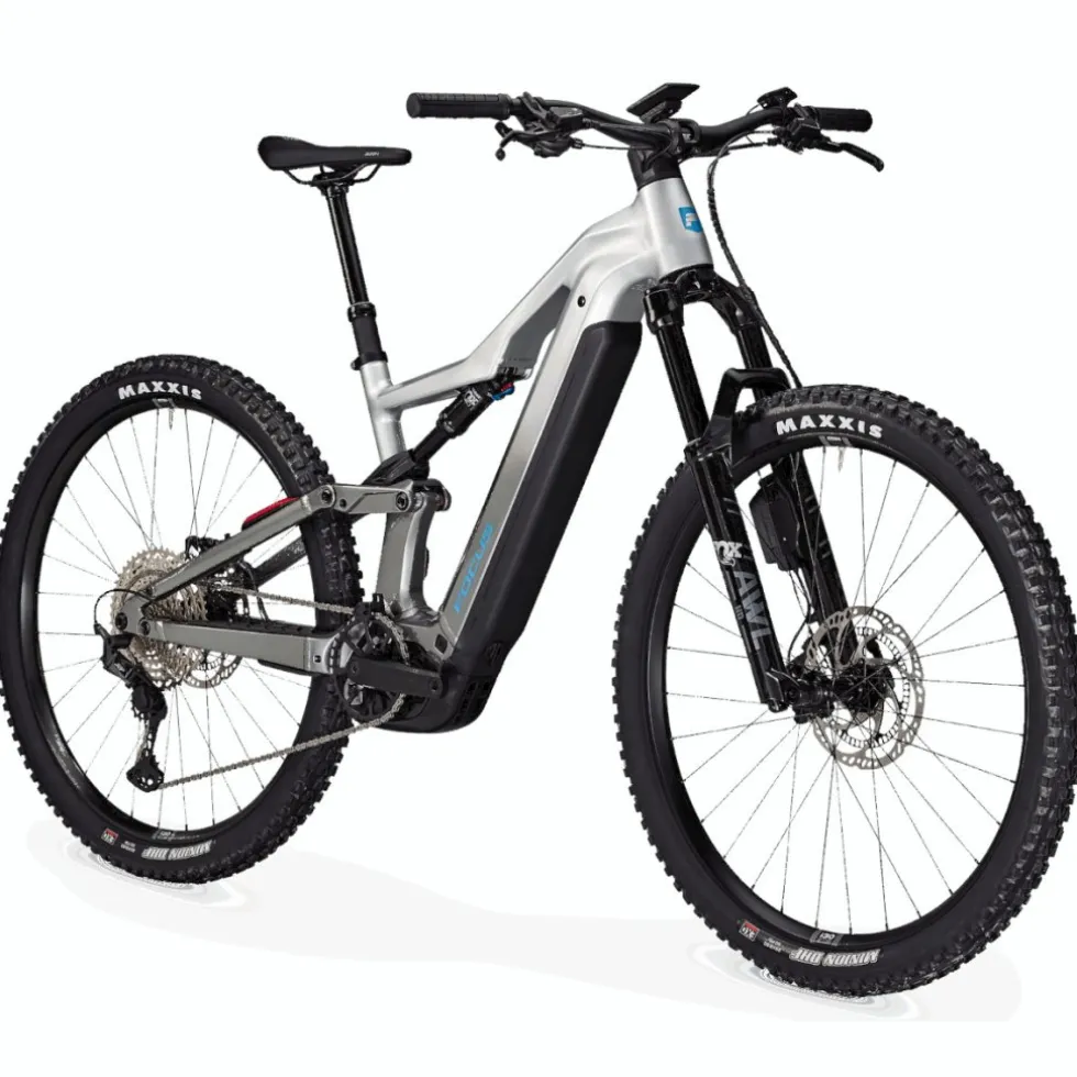 FOCUS THRON² 6.9 ABS - 800Wh E-MTB - 2025 - Nepalsilver / Steelgrey
