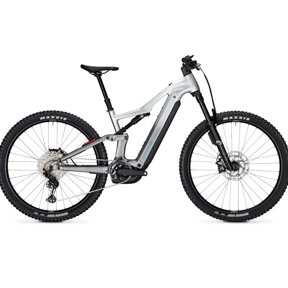 FOCUS THRON² 6.9 ABS - 800Wh E-MTB - 2025 - Nepalsilver / Steelgrey
