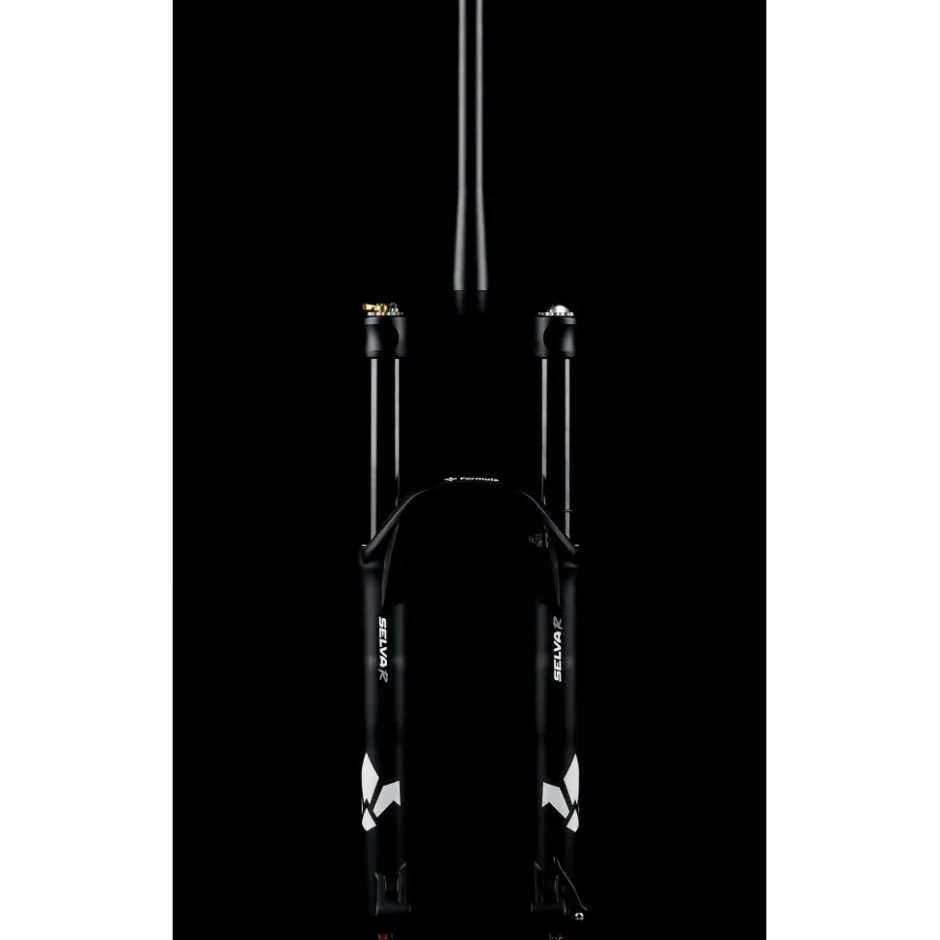 Verende Voorvorken < Formula Selva R Fork - 27.5+ / 29" | 43mm Offset | Tapered - Extended 160-170mm | Tapered | 15x110mm Boost - matte black