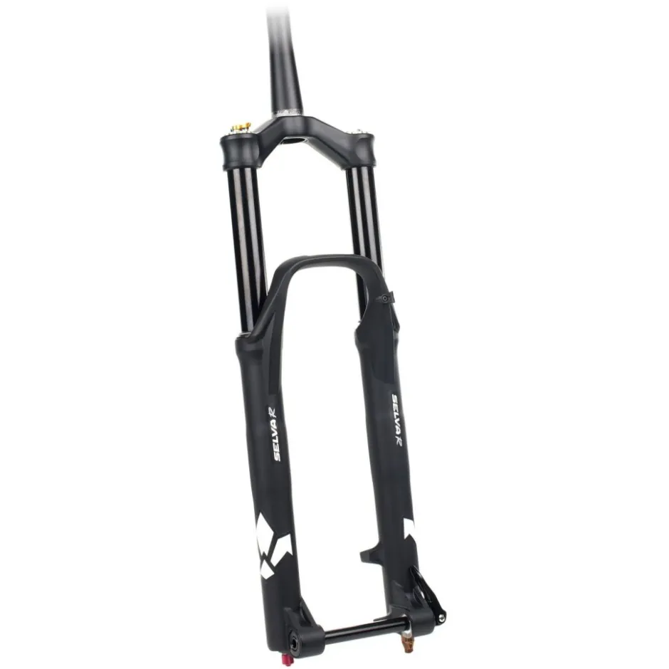 Verende Voorvorken < Formula Selva R Fork - 27.5+ / 29" | 43mm Offset | Tapered - Extended 160-170mm | Tapered | 15x110mm Boost - matte black