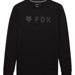 FOX Absolute Tech Shirt met lange mouwen Heren - zwart/zwart