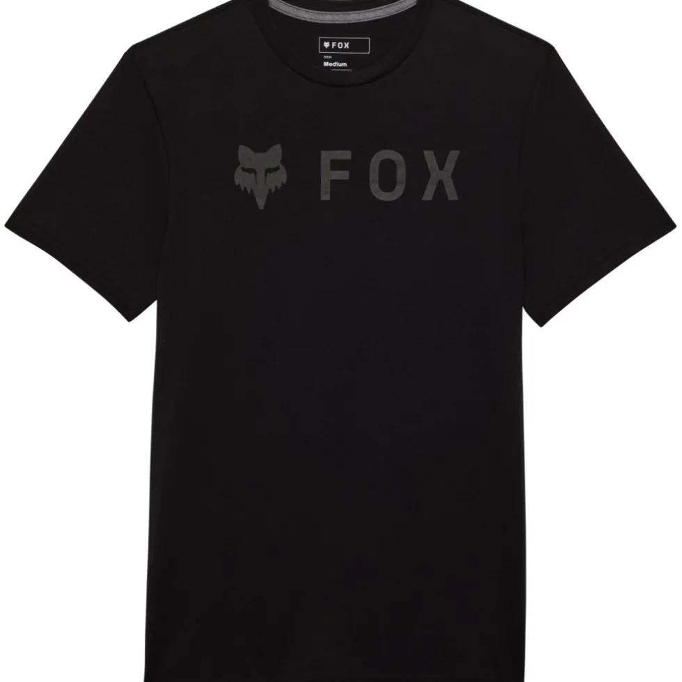 FOX Absolute Tech T-Shirt Heren - zwart/zwart