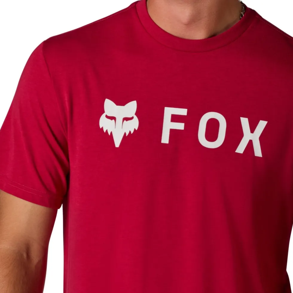 FOX Absolute TruDri t-shirt voor heren - cranberry