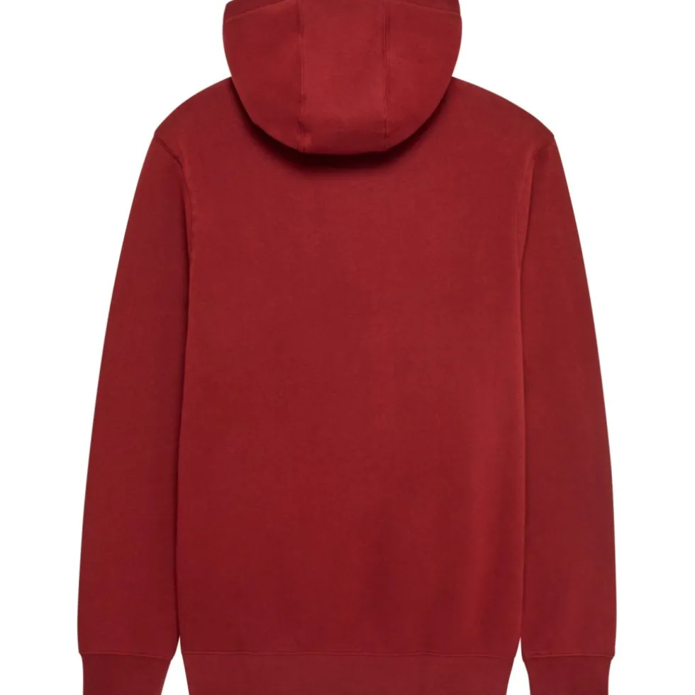 FOX Banner Fleece Hoodie Heren - rust