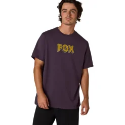 FOX Image Print 195 Original T-shirt met korte mouwen voor heren - plum perfect