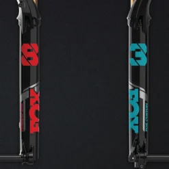 FOX CUSTOM Decal Kit for Fork & Rear Shock - turquoise