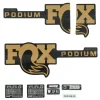 FOX Decal Kit voor Podium Voorwork (2026) - 803-04-378 | Factory | Kashima/Grey Logo