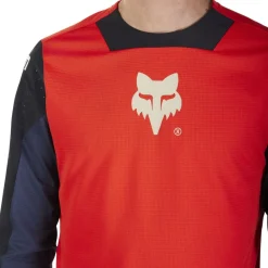 Mtb-Shirts < FOX Racing FOX Defend TB Fietsshirt et lange ouwen Heren - Elevated - light blue