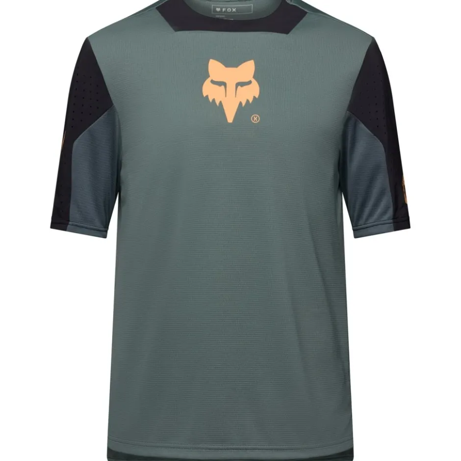 Shirts Kinderen < FOX Racing FOX Defend MTB-shirt met korte mouwen voor kinderen - Creation - sage