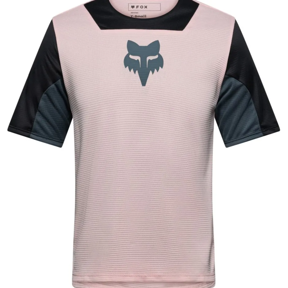 Shirts Kinderen < FOX Racing FOX Defend MTB-shirt met korte mouwen voor kinderen - Creation - blush