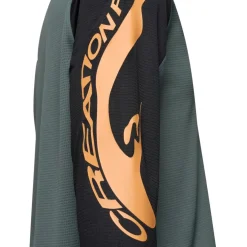 FOX Defend MTB-shirt met lange mouwen voor kinderen - Creation - sage