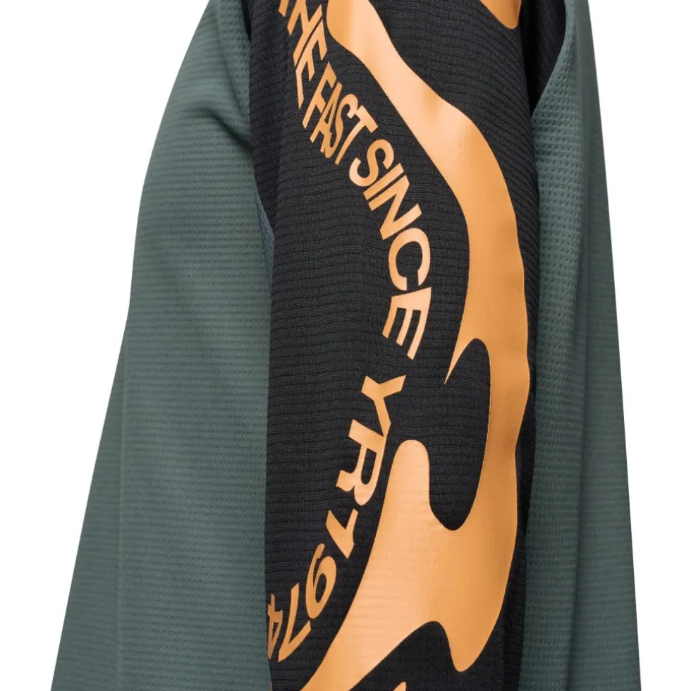 FOX Defend MTB-shirt met lange mouwen voor kinderen - Creation - sage