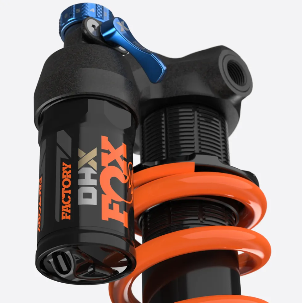 FOX DHX Demper - Factory | Coil | Trunnion | met Afsteller - 205x60mm