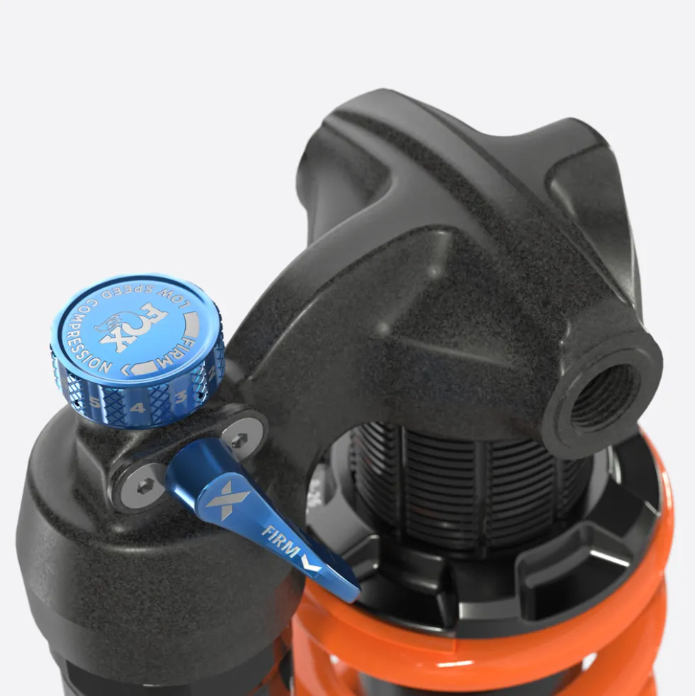 FOX DHX Demper - Factory | Coil | Trunnion | met Afsteller - 205x60mm