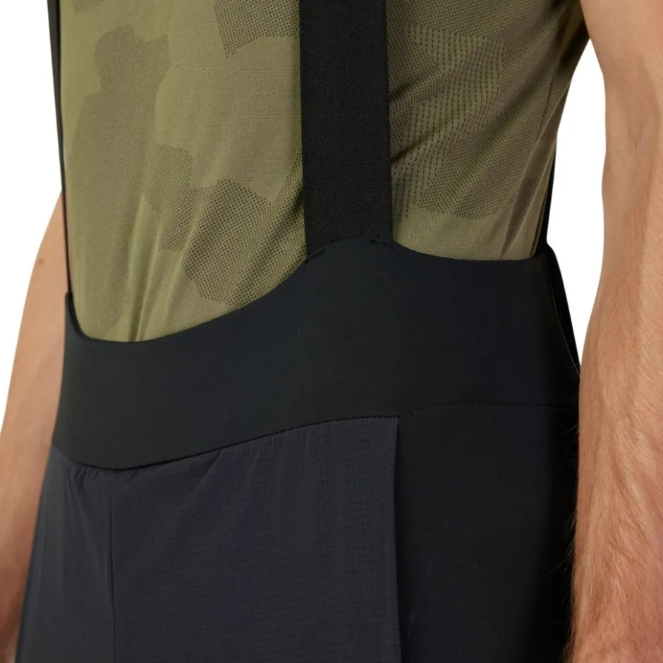 Mtb-Shorts < FOX Racing FOX Flexair Acent Cargo Fiethort met Bretel Heren - zwart