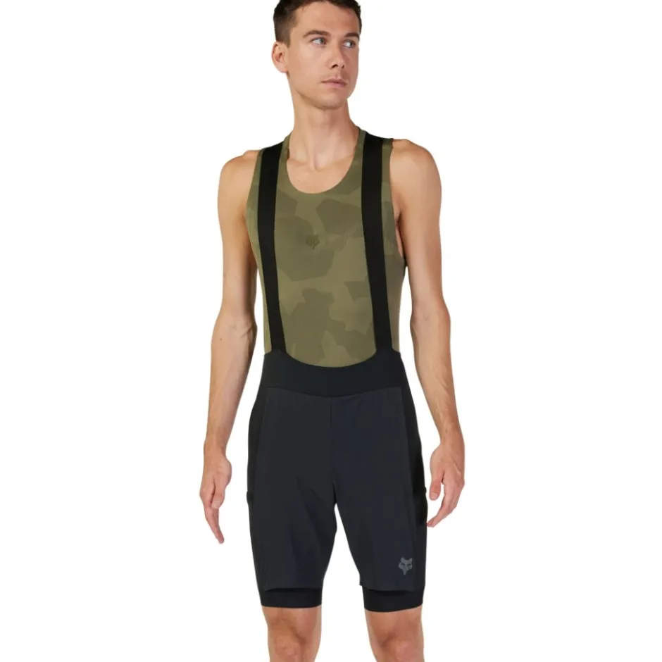 Mtb-Shorts < FOX Racing FOX Flexair Acent Cargo Fiethort met Bretel Heren - zwart