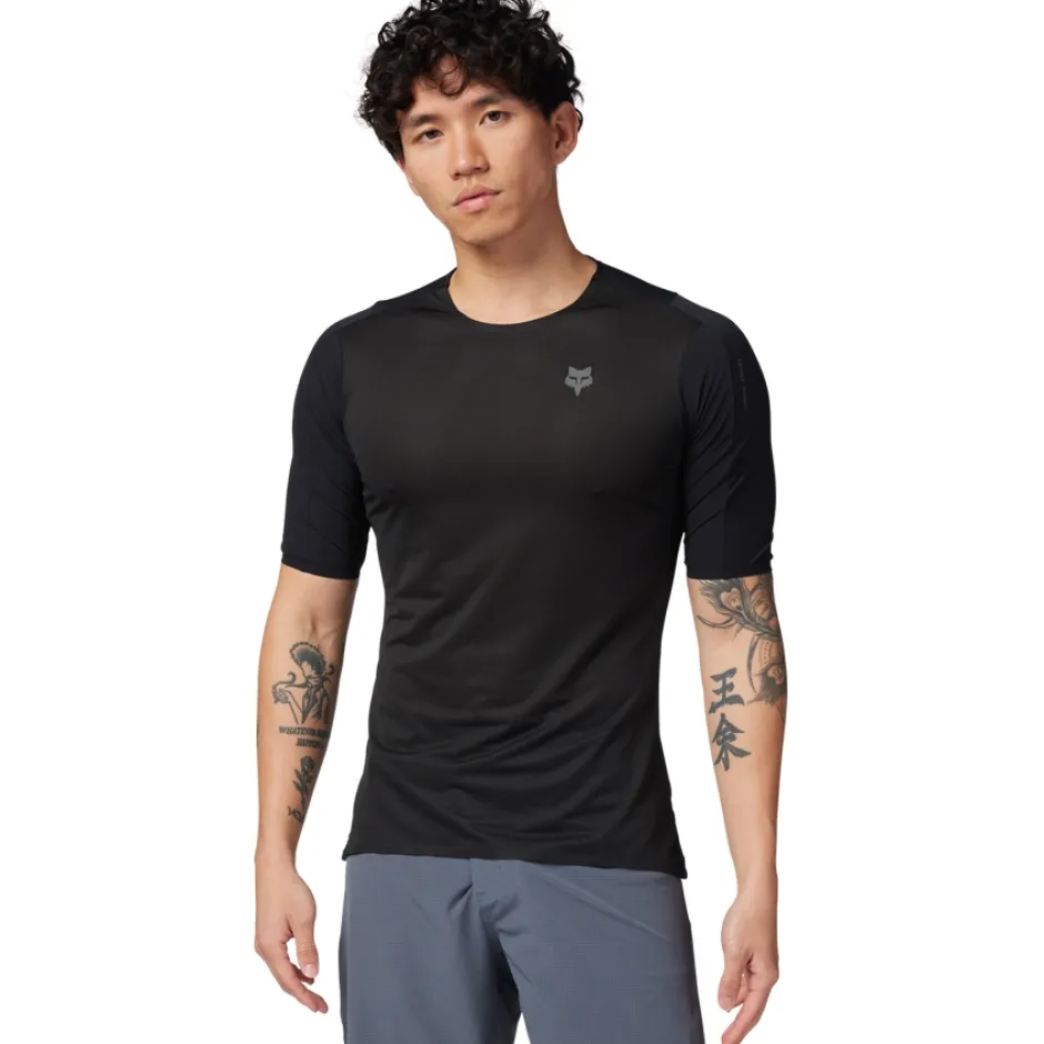 Mtb-Shirts < FOX Racing FOX Fexair Acent TB Fiethirt et Korte ouwen Heren - zwart