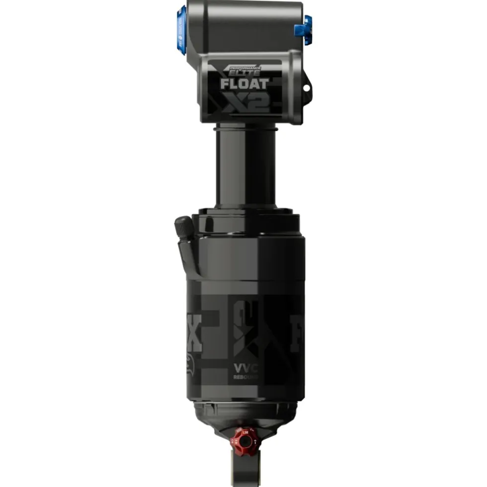 FOX FLOAT X2 Demper - Performance Elite | Air | Monotube | Trunnion | Lever Type (2 Pos.) - 205x65mm