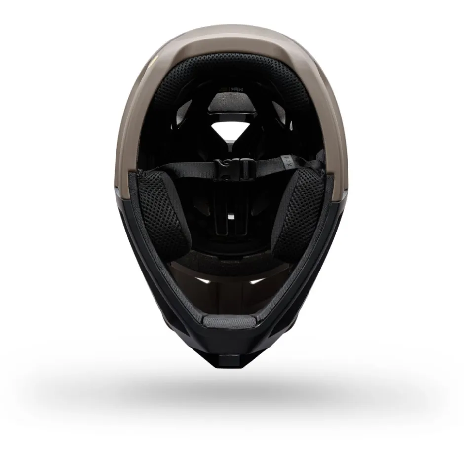 Downhill Helmen < FOX Racing FOX Proframe MIPS Integraalhelm voor kinderen - Solid - nutmeg