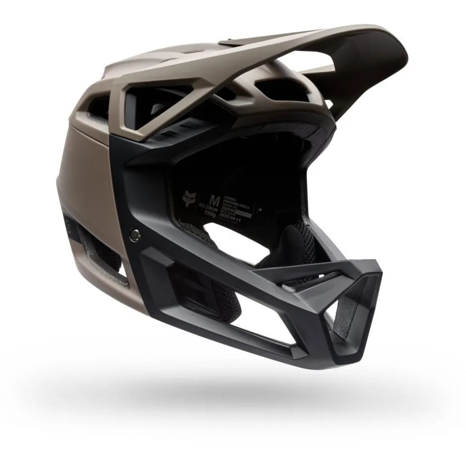 Downhill Helmen < FOX Racing FOX Proframe MIPS Integraalhelm voor kinderen - Solid - nutmeg